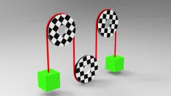 Dynamic Pulley Rope Mechanism