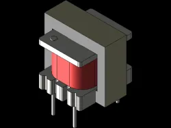 EE14 Red Audio Transformer