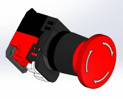 EMERGENCY STOP SWITCH AR22V0L-01E3R