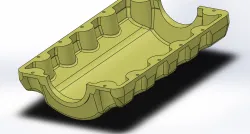 Engine oil pan
