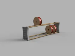 Filament holder - 22 mm rods - double row