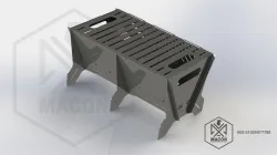Foldable grill