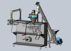 Fully automatic horizontal bag making and packing machine