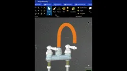 Geometry changes for Pressure drops