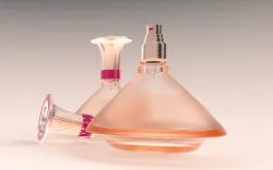 glass cosmetic container