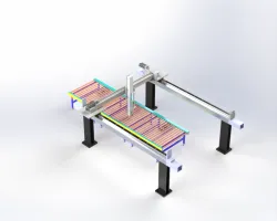 Glue dispenser robot automated Line