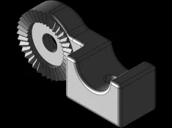 GOLD WHEEL BRACKET