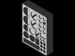 Gridfinity Battery Storage Holder