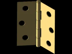 Hinge Sheet Metal - Dobradiça de chapa Metálica