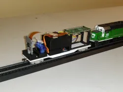 HO Scale Raspberry Pi Camera Car with Servo Camera Control