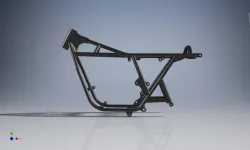 "Honda CB 750 Frame Design using 3D CAD Modeling in SolidWorks"