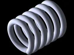 Indian Railway LHB Bogie Primary Suspension Outer Spring