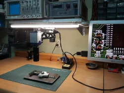 Inspection microscope stand