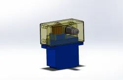 Linear motion using servo motor SG90