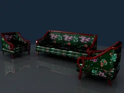 LIVING ROOM SEAT SET RIC VER