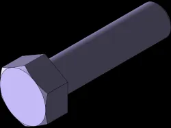 M5 X 20 MM HEX BOLT