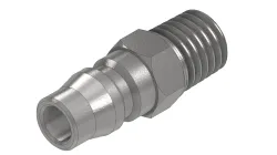 Male quick coupler (with 1/4" male PT thread)