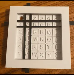 Mechanical Polybius Square