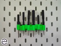 Mini Screwdriver x6 Holder - Skadis