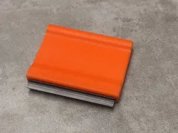 Mini Squeegee - car mirror rubber scraper