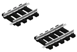 Minitrix gebogene Gleise R1 6° (14916) & R2 6° (14926