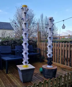 Modular Hydroponics Tower
