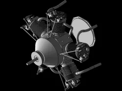 Motor Radial 5 Cilindros