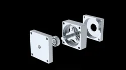 Nema 23 planetary gear box with 5:1 reduction ratio