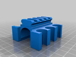 Nerf Bigshock dart holder + sight or picatinny