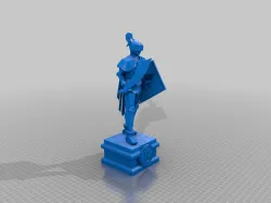 Old School Runescape Rune Armor Set Statue