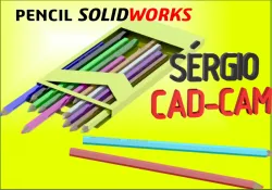 Pencil and case Sérgio CAD CAM