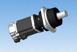 Planetary gear AC servo motor