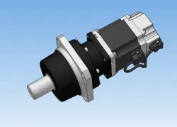 Planetary gear AC servo motor