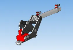 Pneumatic clamp