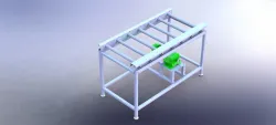 Power roller conveyor