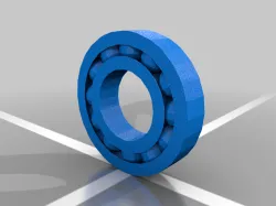Print-In-Place Ball Bearing