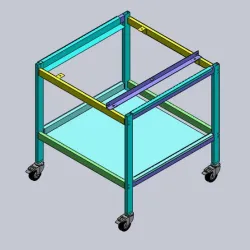 Rack for components