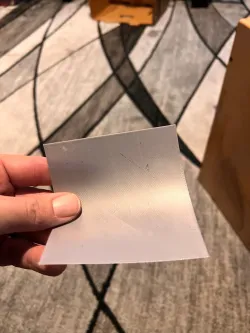 RC plane hinge material (3d printed in PLA or PLA+