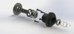 Rear hub GAZ-2217/22177 and others.