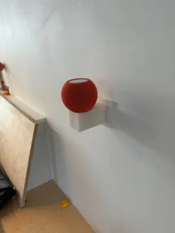 Rectangular HomePod Mini EU Wall Mount Plug Halterung Steckdose
