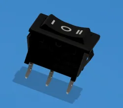 Rocker Switch On-Off-On