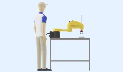 SCARA SR-6iA robot pick and place