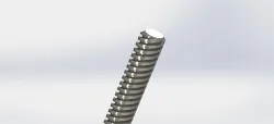 Screw Rod / Linear rod / Trapezoidal bar D=8mm, 2mm step Used in 3D printing machines