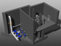 sewage pump station