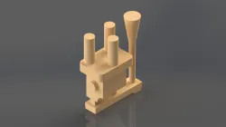 Shaft Guide Metal Casting Mold