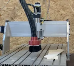 Shop Vac CNC dust shoe for 65mm Spindle