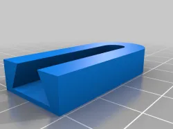 Slide-mount for use with double sided tape