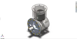 SOLIDWORKS SINGLE PISTON ENGINE ASSEMBLY AND ANIMATION