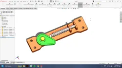 Spring and Cam Assembly and Animation