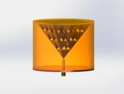 'Stack of Squares' Broadband Inverted Pyramid Antenna